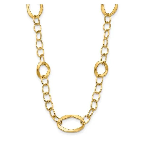 14K Yellow Gold Fancy Link Chain Elgin's Fine Jewelry Baton Rouge, LA