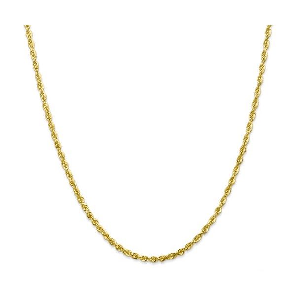 Men's 10K Gold 2 mm Rope Chain Elgin's Fine Jewelry Baton Rouge, LA