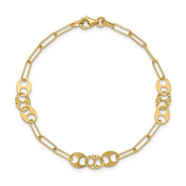 14K Yellow Gold Bracelet Image 3 Elgin's Fine Jewelry Baton Rouge, LA