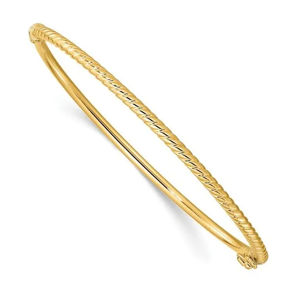 14K Gold Bangle Bracelet Elgin's Fine Jewelry Baton Rouge, LA