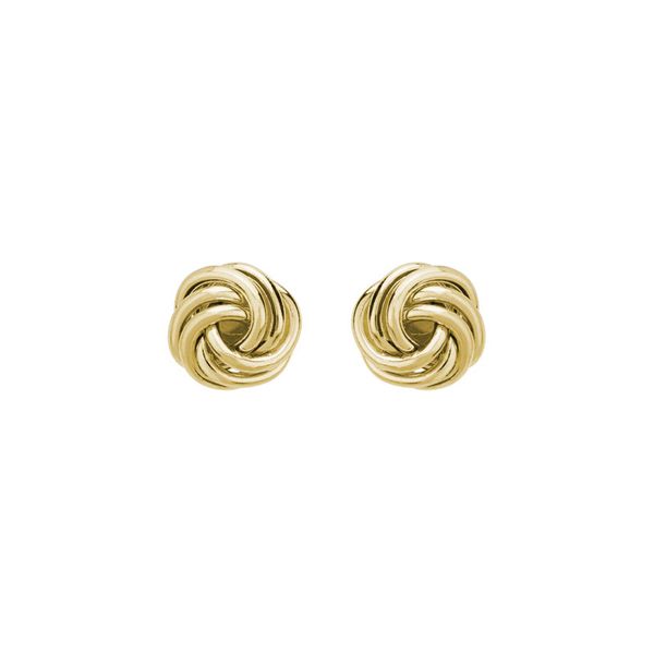 Rosetta Gold Studs Elgin's Fine Jewelry Baton Rouge, LA