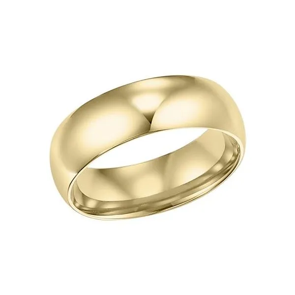 Low Dome Comfort Fit Plain Wedding Band Elgin's Fine Jewelry Baton Rouge, LA