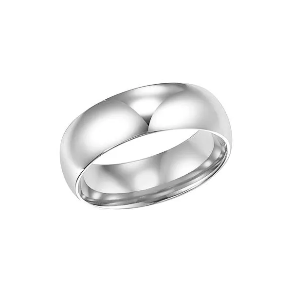 Low Dome Comfort Fit Plain Wedding Band Elgin's Fine Jewelry Baton Rouge, LA