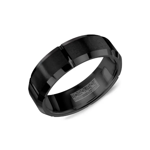 Mens Black Tungsten Carbide Wedding Band Elgin's Fine Jewelry Baton Rouge, LA