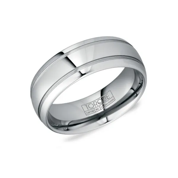Mens Grey Tungsten Carbide Wedding Elgin's Fine Jewelry Baton Rouge, LA