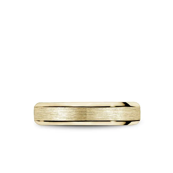 Bleu Royale 14K Yellow Gold Wedding Band Image 3 Elgin's Fine Jewelry Baton Rouge, LA