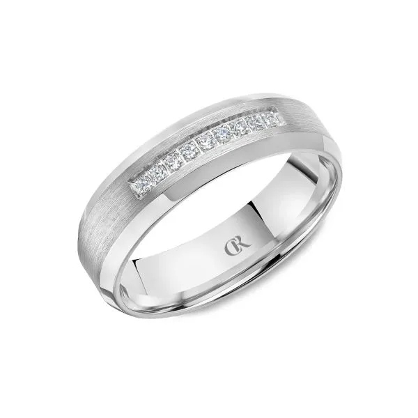 Mens CR Collection 6mm Diamond Wedding Band Elgin's Fine Jewelry Baton Rouge, LA