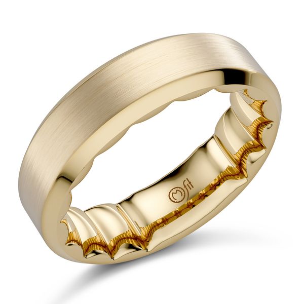 14kt Yellow Gold M-Fit Wedding Band Elgin's Fine Jewelry Baton Rouge, LA