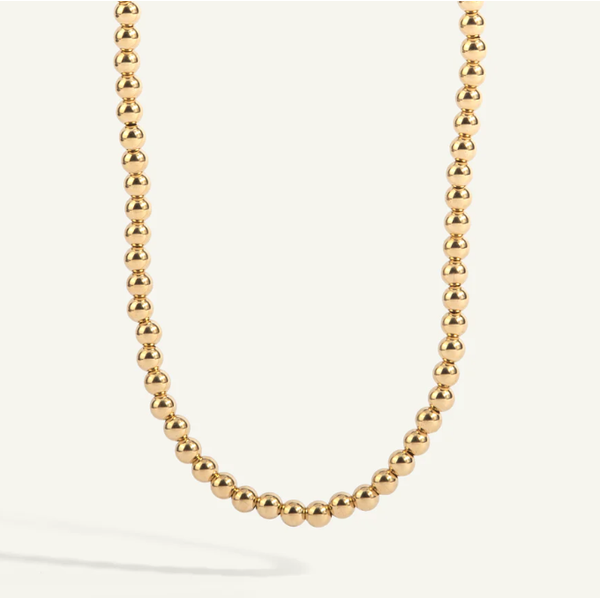 14kt Gold Filled Shine Bright Bead Necklace Elgin's Fine Jewelry Baton Rouge, LA