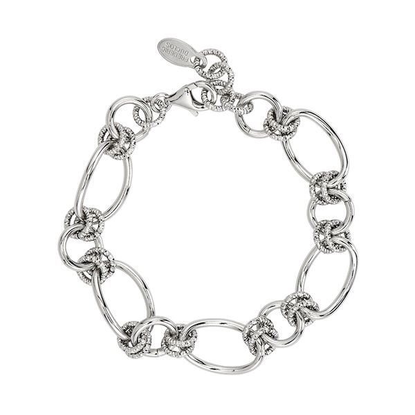 Frederic Duclos Curved Link Bracelet Elgin's Fine Jewelry Baton Rouge, LA