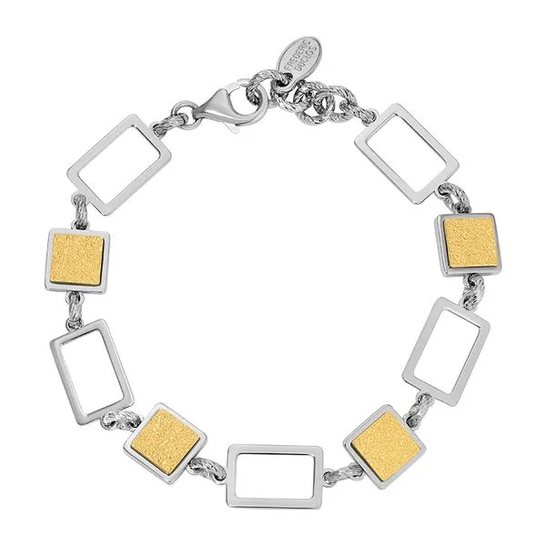 Frederic Duclos Applique Square Bracelet Elgin's Fine Jewelry Baton Rouge, LA