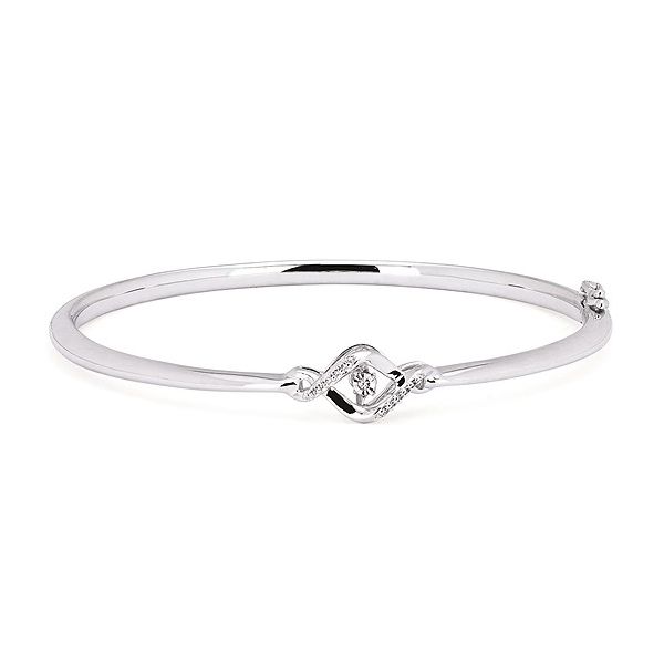 SS Shimmering Diamonds Bangle Bracelet Elgin's Fine Jewelry Baton Rouge, LA