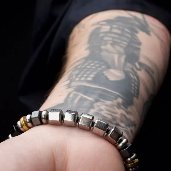 Men's Bushido Virtue Bracelet Image 4 Elgin's Fine Jewelry Baton Rouge, LA