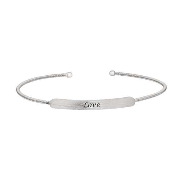 Sterling Silver Love Bracelet Elgin's Fine Jewelry Baton Rouge, LA