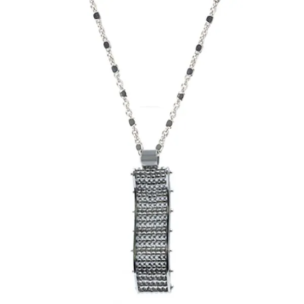 Sterling Silver Cavier Magic Carpet Necklace Elgin's Fine Jewelry Baton Rouge, LA