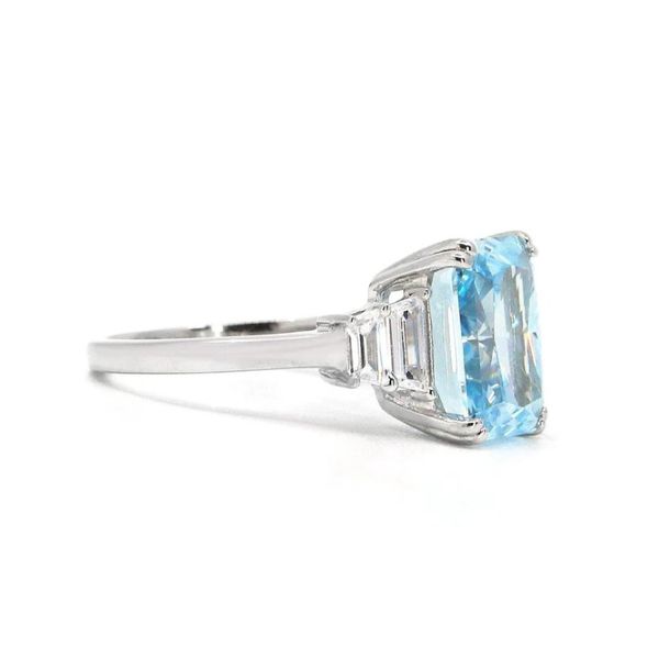 Anna Zuckerman Sterling Silver and  Crystalline Diana Ring Image 2 Elgin's Fine Jewelry Baton Rouge, LA