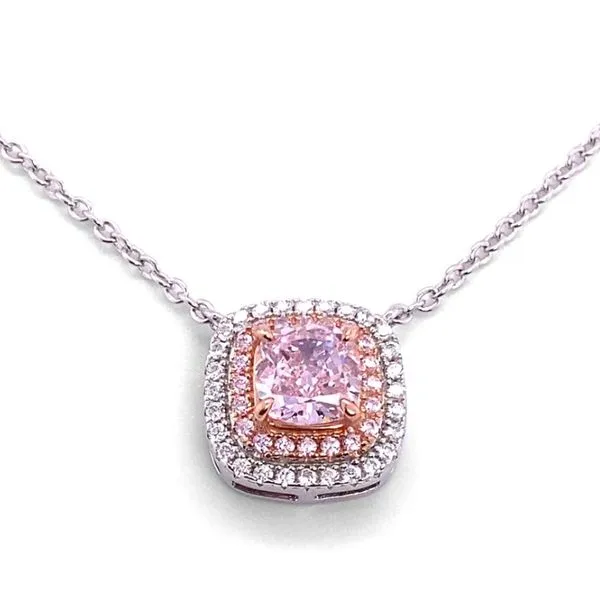 Anna Zuckerman Sterling Silver and Crystalline Diana Necklace Elgin's Fine Jewelry Baton Rouge, LA