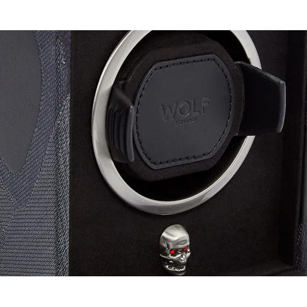 Wolf 1834 Memento Mori Cub Watch Winder in Black Image 5 Elgin's Fine Jewelry Baton Rouge, LA