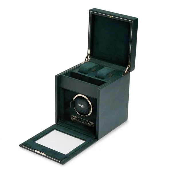 British Racing Single Watch Winder with Storage Image 3 Elgin's Fine Jewelry Baton Rouge, LA