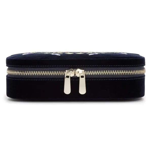 Zoe Travel Zip Case in Indigo Image 2 Elgin's Fine Jewelry Baton Rouge, LA