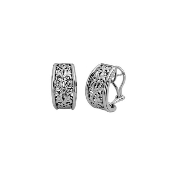Charles Krypell Sterling Silver Earrings Elgin's Fine Jewelry Baton Rouge, LA