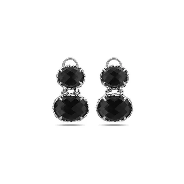 Charles Krypell Sterling Silver Gemstone Earrings Elgin's Fine Jewelry Baton Rouge, LA
