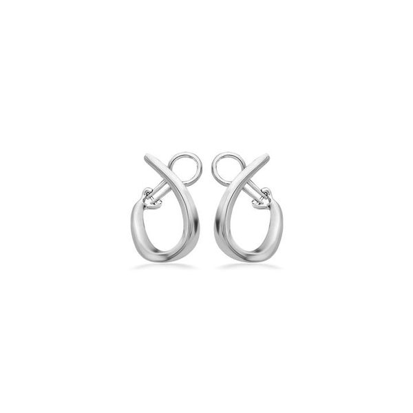 Charles Krypell Sterling Silver Hoop Earrings Elgin's Fine Jewelry Baton Rouge, LA