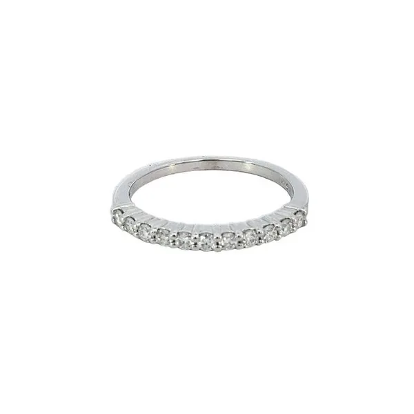 14K White Gold Diamond Anniversary Ring Ellsworth Jewelers Ellsworth, ME