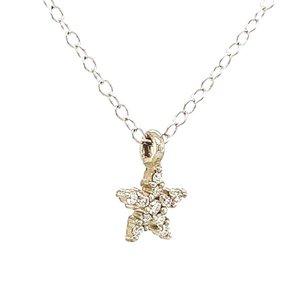 Petite Starfish Necklace Image 2 Ellsworth Jewelers Ellsworth, ME