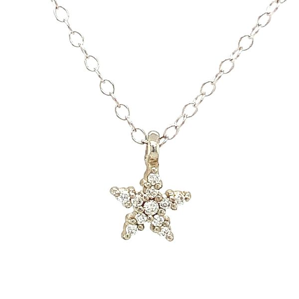Petite Starfish Necklace Ellsworth Jewelers Ellsworth, ME