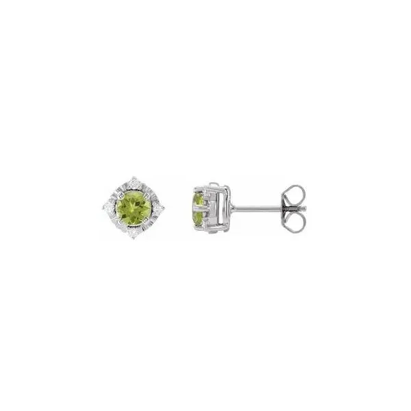 PERIDOT STUD EARRINGS Ellsworth Jewelers Ellsworth, ME