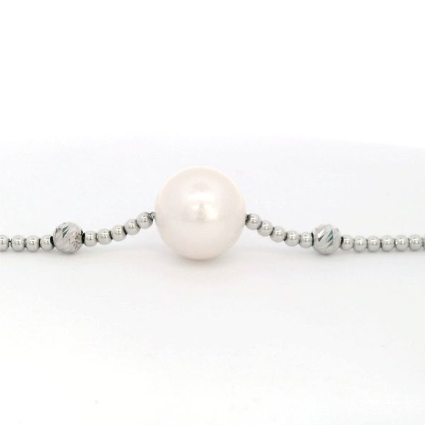 Sterling Silver Freshwater Pearl & Beads Bracelet Ellsworth Jewelers Ellsworth, ME