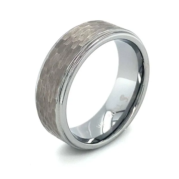 Tungsten Wedding Band Image 3 Ellsworth Jewelers Ellsworth, ME