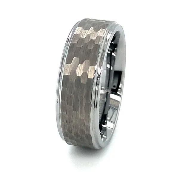 Tungsten Wedding Band Image 4 Ellsworth Jewelers Ellsworth, ME
