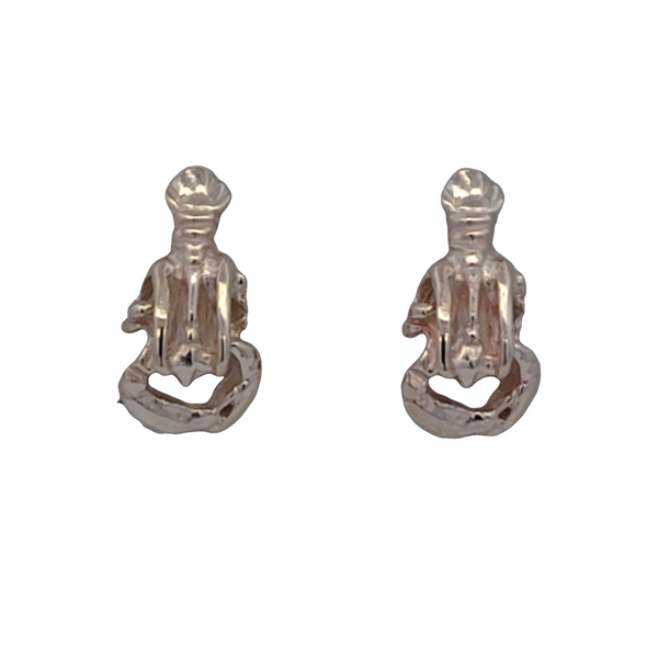 14K Yellow Gold Lobster Stud Earrings Ellsworth Jewelers Ellsworth, ME