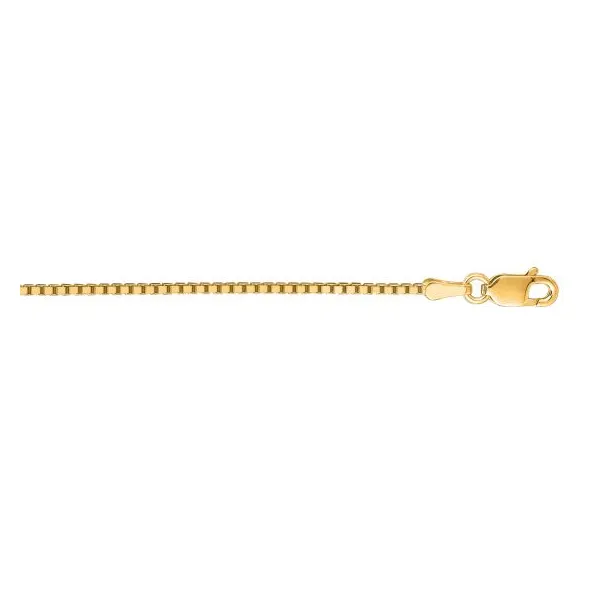 14K Yellow Gold Box Chain Ellsworth Jewelers Ellsworth, ME