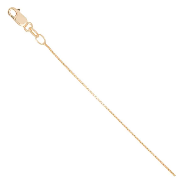 14K Yellow Gold Box Chain Ellsworth Jewelers Ellsworth, ME