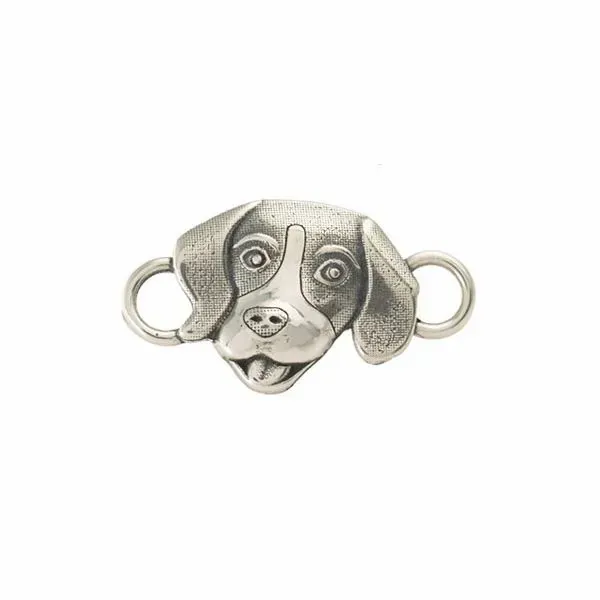 Sterling Silver Happy Dog Swap Top Bracelet Ellsworth Jewelers Ellsworth, ME