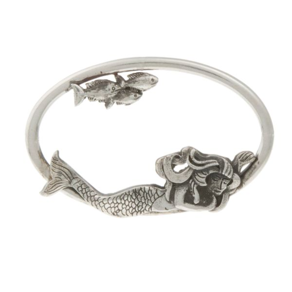 Sterling Silver Mermaid Swap Top Bracelet Ellsworth Jewelers Ellsworth, ME