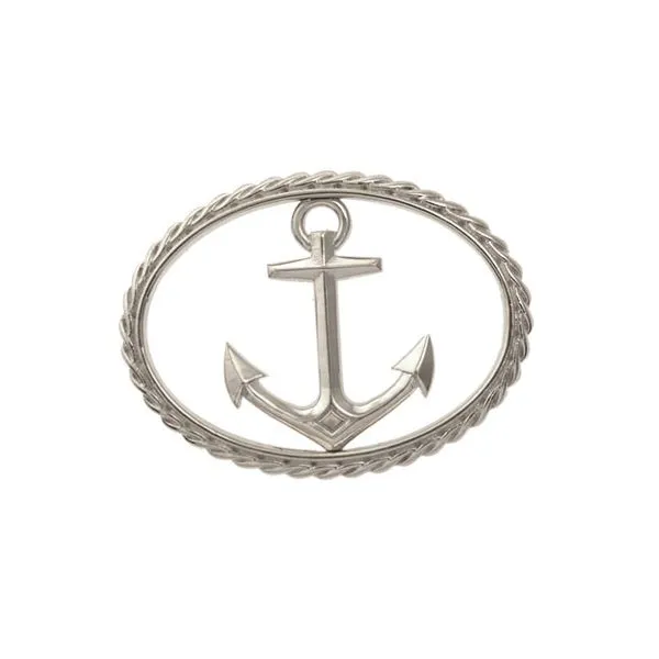 Sterling Silver Anchor Swap Top Bracelet Ellsworth Jewelers Ellsworth, ME