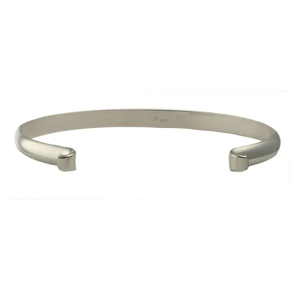 Sterling Silver Bangle Swap Top Bracelet Length 7 Ellsworth Jewelers Ellsworth, ME