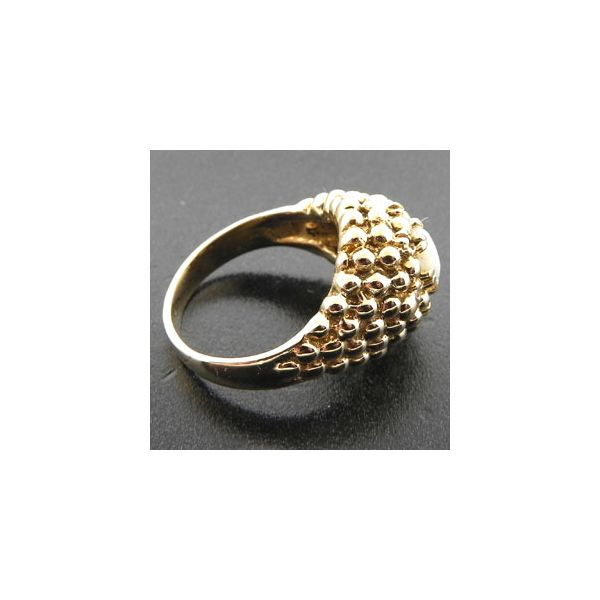 14K Yellow Gold Estate Dome Ring Image 2 Ellsworth Jewelers Ellsworth, ME