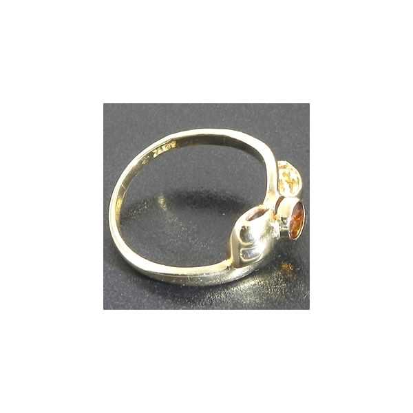 14K Yellow Gold Estate Bow Style Ring Image 2 Ellsworth Jewelers Ellsworth, ME