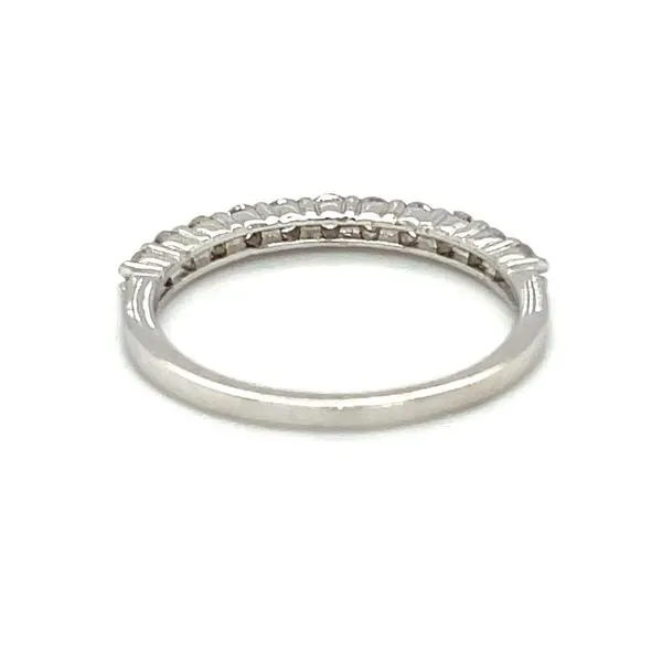 14K White Gold Estate Band Image 3 Ellsworth Jewelers Ellsworth, ME