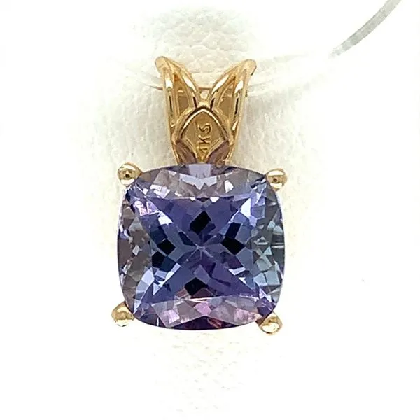 14Kt Yellow Gold Tanzanite Pendant Ellsworth Jewelers Ellsworth, ME