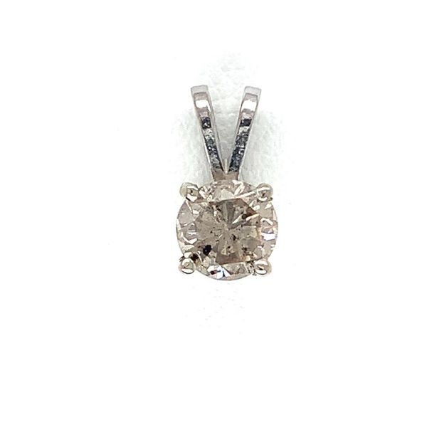 14K White Gold Estate Pendant Ellsworth Jewelers Ellsworth, ME