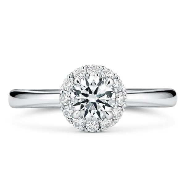 Vela Halo Diamond Engagement Ring E.M. Smith Family Jewelers Chillicothe, OH