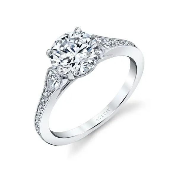 Esmeralda Semi Mount Engagement Ring E.M. Smith Family Jewelers Chillicothe, OH