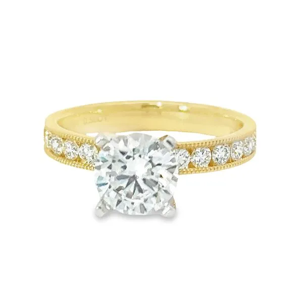 Diamond Semi Mount Engagement Ring E.M. Smith Family Jewelers Chillicothe, OH