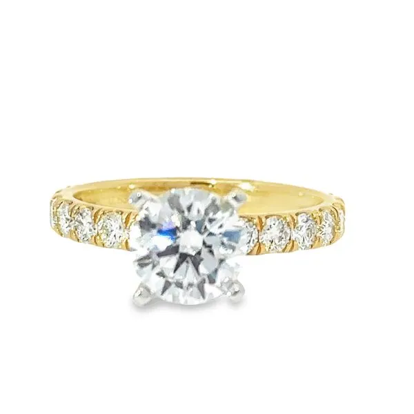 Diamond Semi Mount Engagement Ring E.M. Smith Family Jewelers Chillicothe, OH
